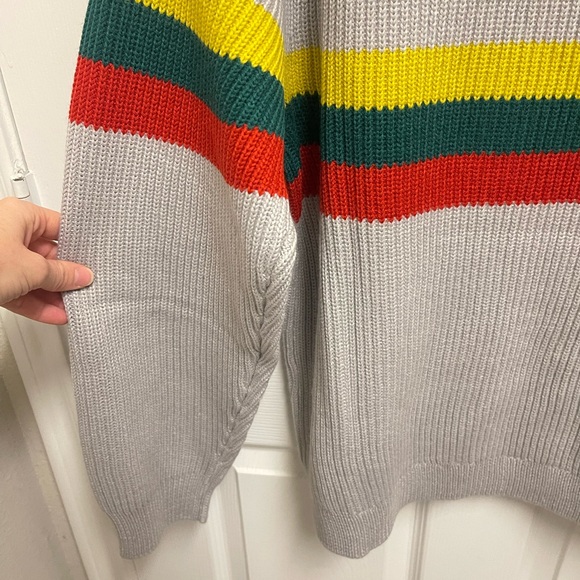 Supreme Small Box Striped Polo Sweater - Picture 15 of 15